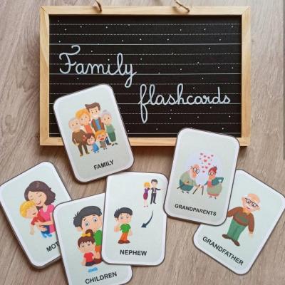 FLASCARDS - LES MEMBRES DE LA FAMILLE -