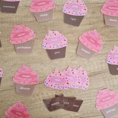 Les cupcakes - Synonymes